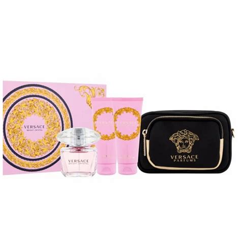 versace bright crystal 90ml gift set